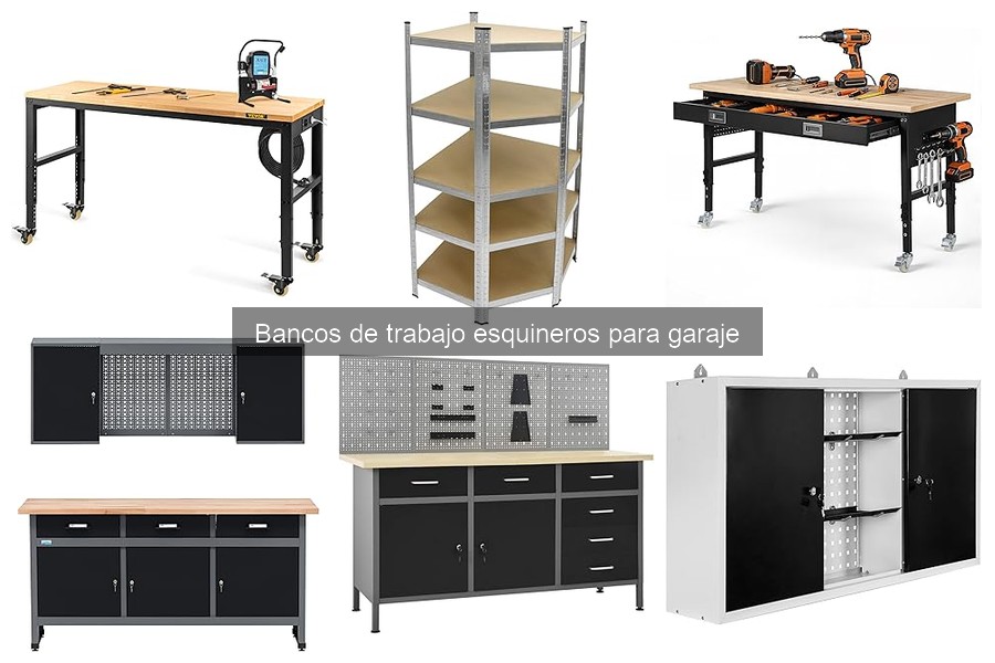Cómo elegir el banco de trabajo esquinero ideal para tu garaje