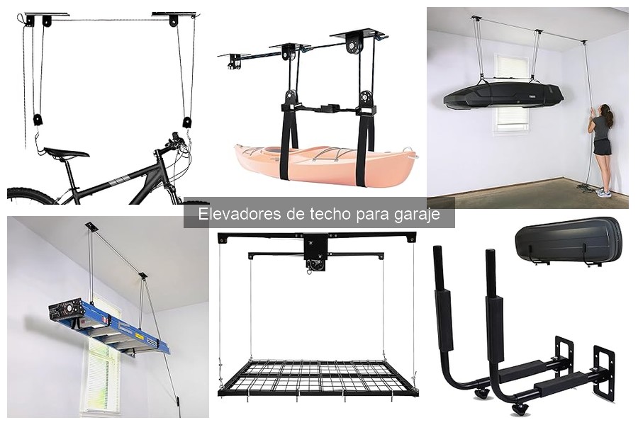 Cómo elegir el elevador de techo ideal para tu garaje