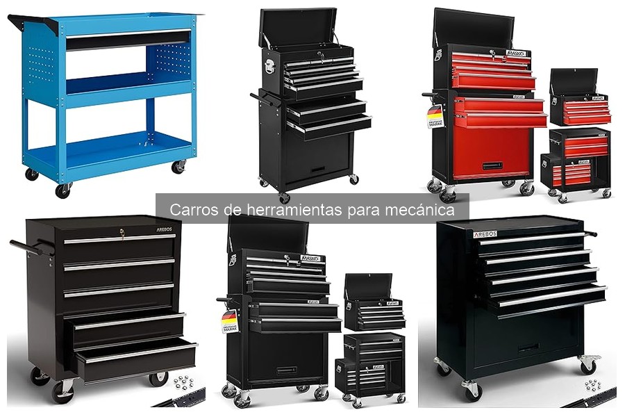 Cómo elegir el mejor carro de herramientas para mecánica