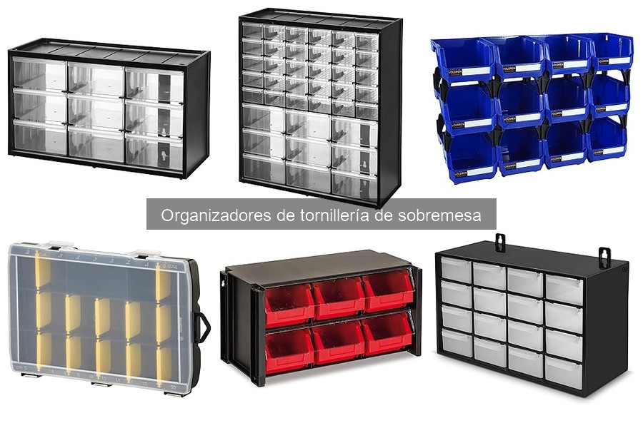 Cómo elegir el mejor organizador de tornillería de sobremesa