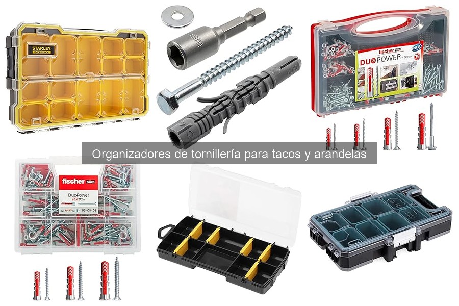 ¿Cómo elegir el mejor organizador de tornillería?