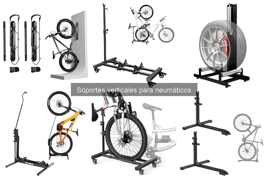 ¿Cómo elegir el mejor soporte vertical para neumáticos?