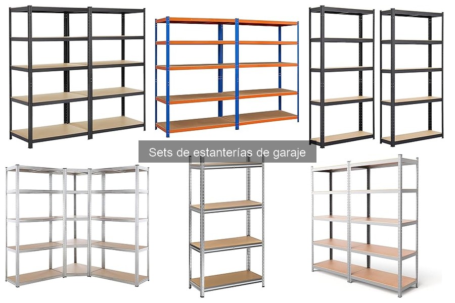 Cómo elegir el set de estanterías ideal para tu garaje
