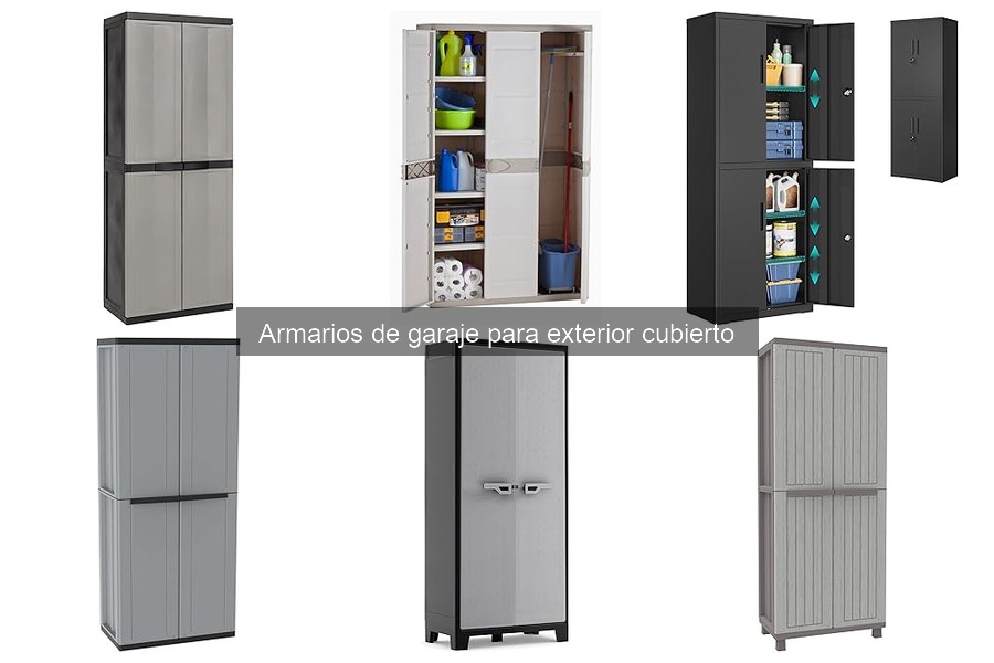 Cómo elegir el tamaño perfecto de un armario de garaje cubierto