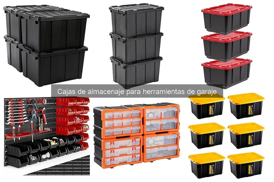 Cómo elegir la mejor caja de almacenaje para herramientas de garaje