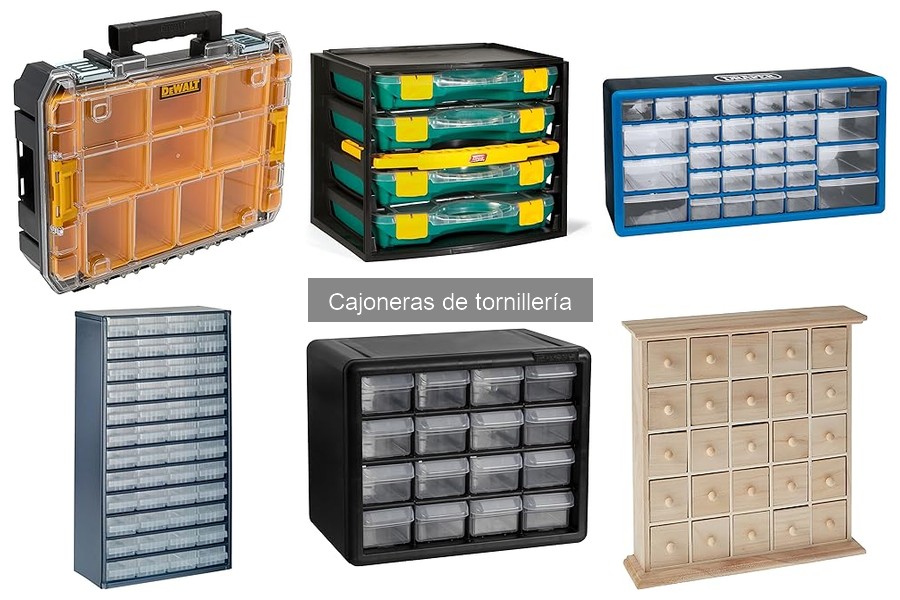 Cómo elegir la mejor cajonera de tornillería para tu garaje