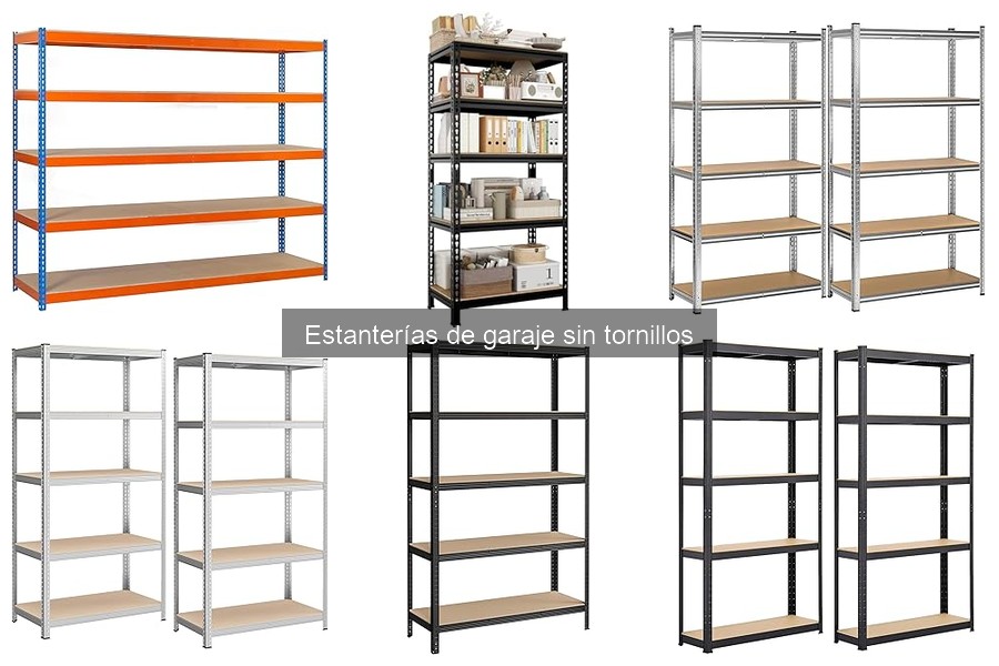 Cómo elegir la mejor estantería de garaje sin tornillos