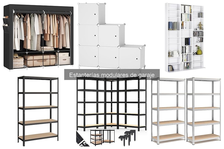Cómo elegir la mejor estantería modular para tu garaje