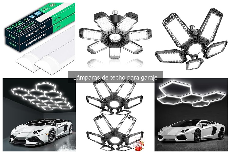 Cómo elegir la mejor lámpara de techo para garaje