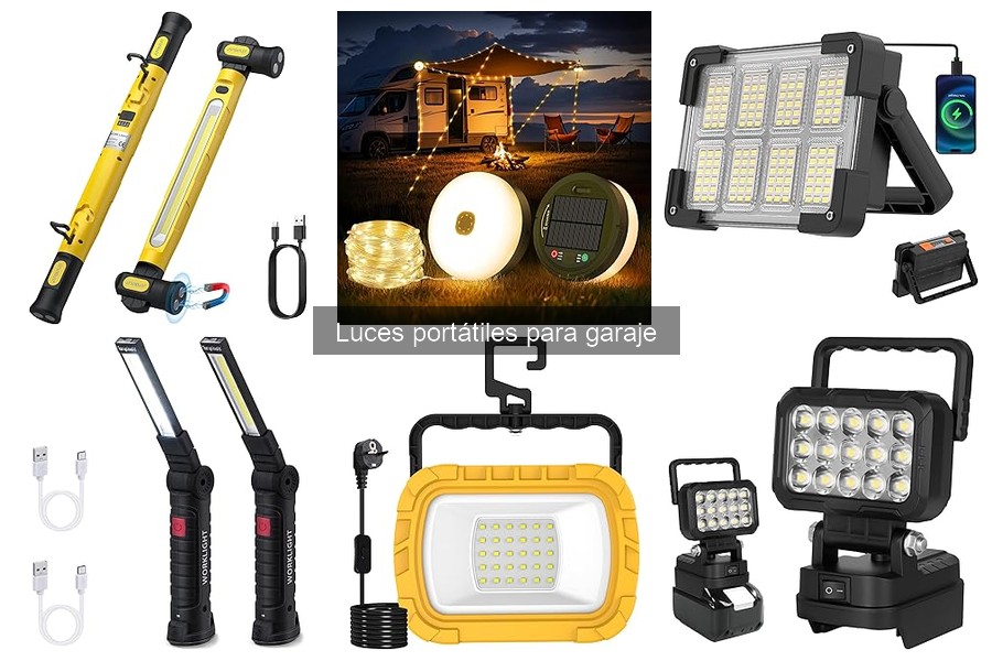 Cómo Elegir Luces Portátiles para Garaje: Guía de Compra