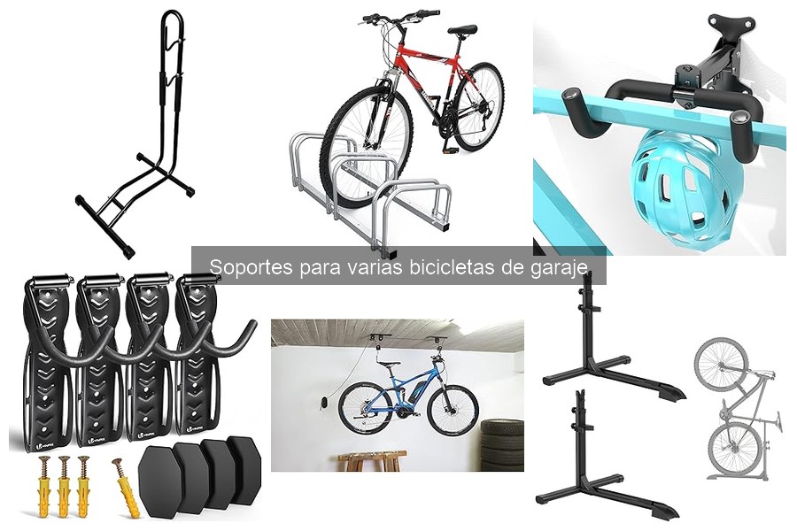 Cómo evitar que las bicicletas se caigan de los soportes