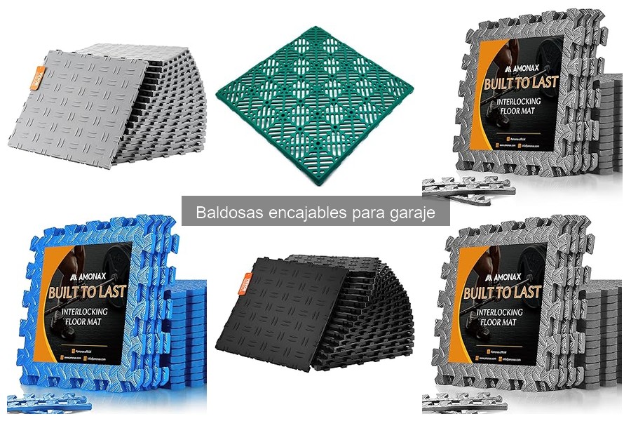 Cómo instalar baldosas encajables en tu garaje fácilmente
