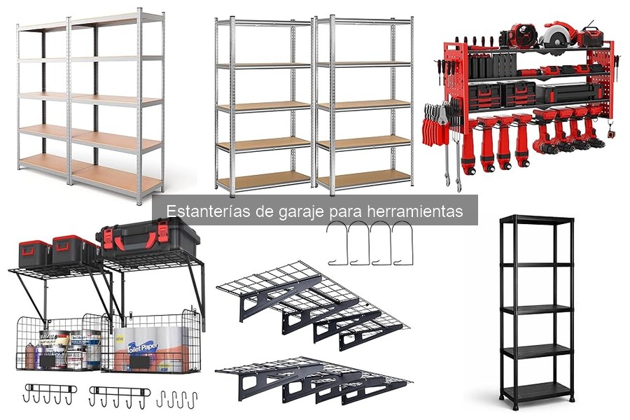 Cómo instalar estanterías de garaje para herramientas fácilmente