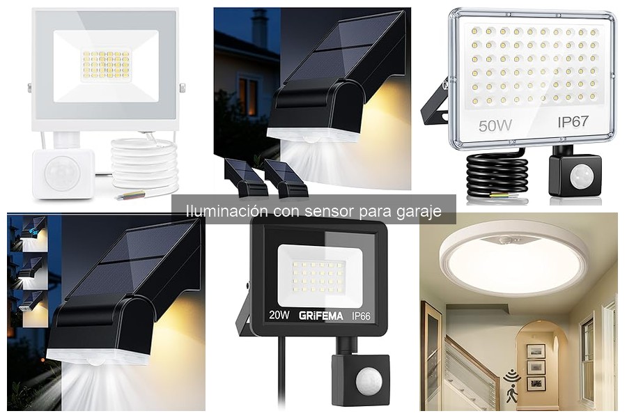 Cómo instalar iluminación con sensor en el garaje
