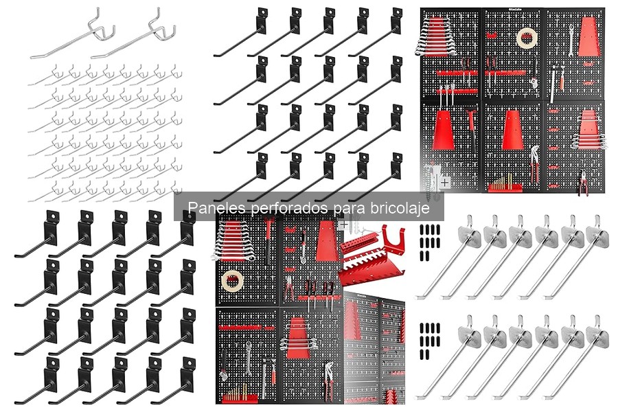Cómo instalar paneles perforados en el garaje fácilmente