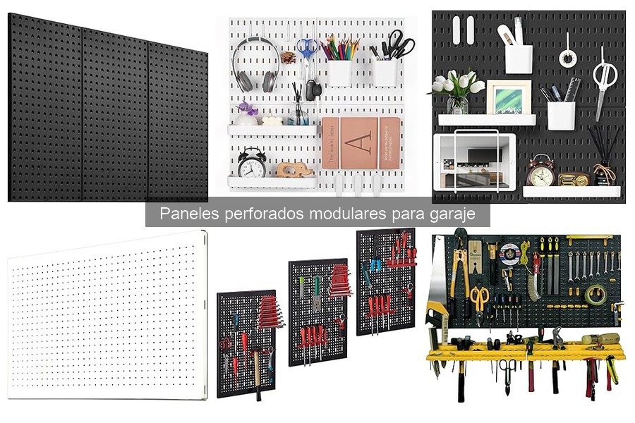 Cómo Instalar Paneles Perforados Modulares en el Garaje