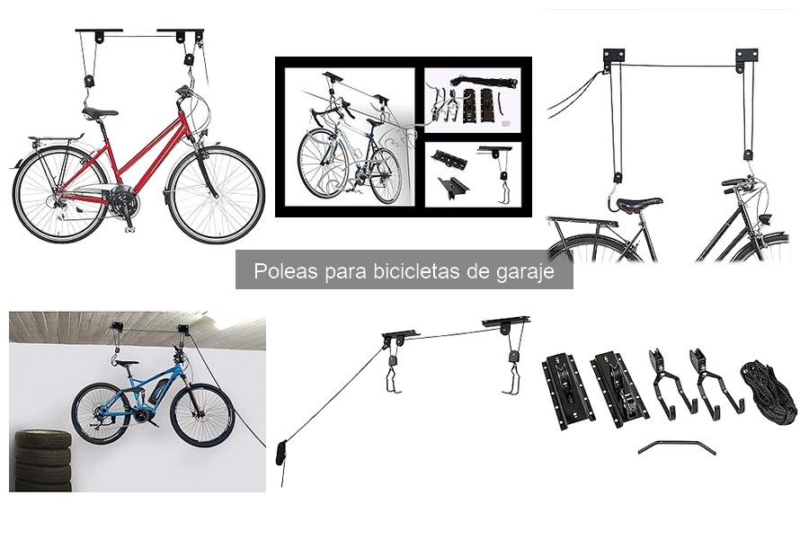 Cómo instalar poleas para bicicletas en el garaje fácilmente