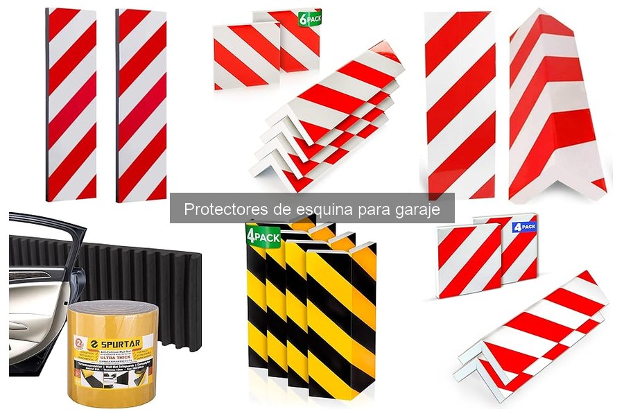 Cómo instalar protectores de esquina en el garaje