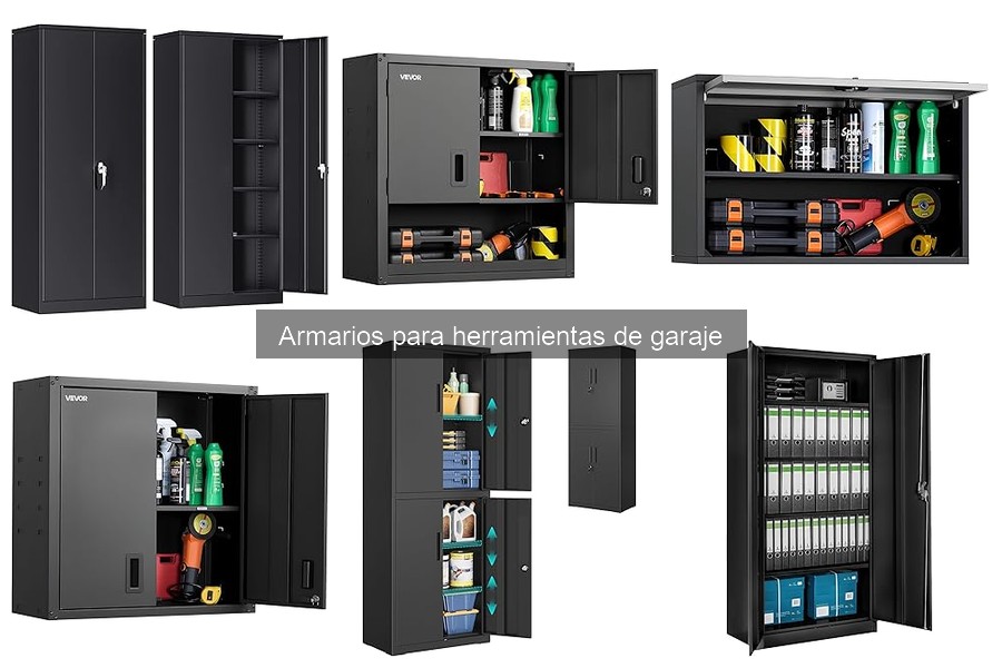Cómo instalar un armario para herramientas de garaje fácilmente