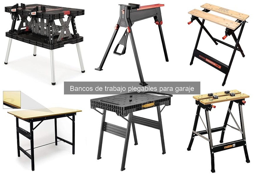 Cómo instalar un banco de trabajo plegable en tu garaje
