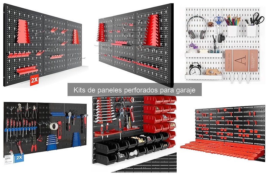Cómo instalar un kit de paneles perforados en tu garaje