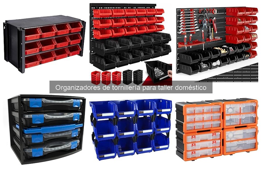 Cómo instalar un organizador de tornillería en el garaje
