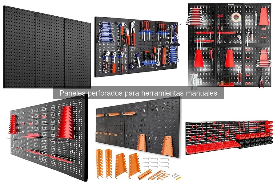 Cómo instalar un panel perforado en el garaje fácilmente