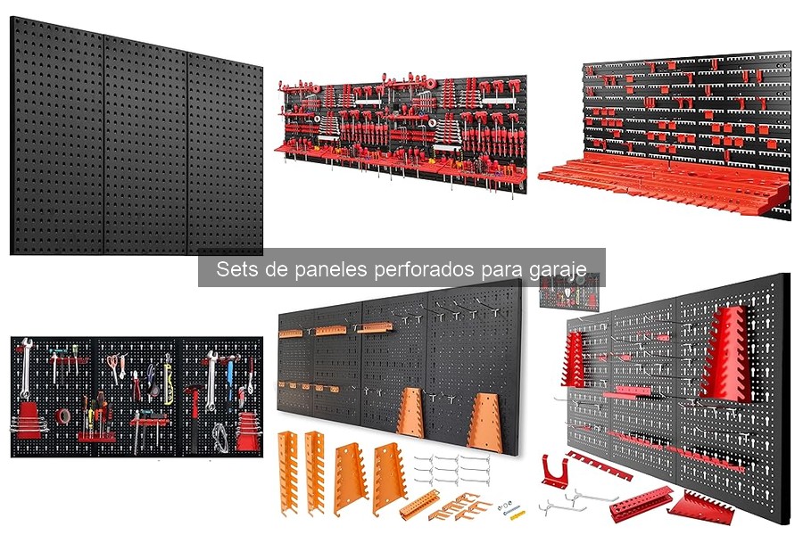 Cómo instalar un panel perforado en el garaje