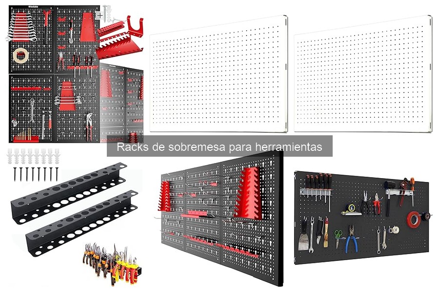 Cómo instalar un rack de sobremesa para herramientas fácilmente