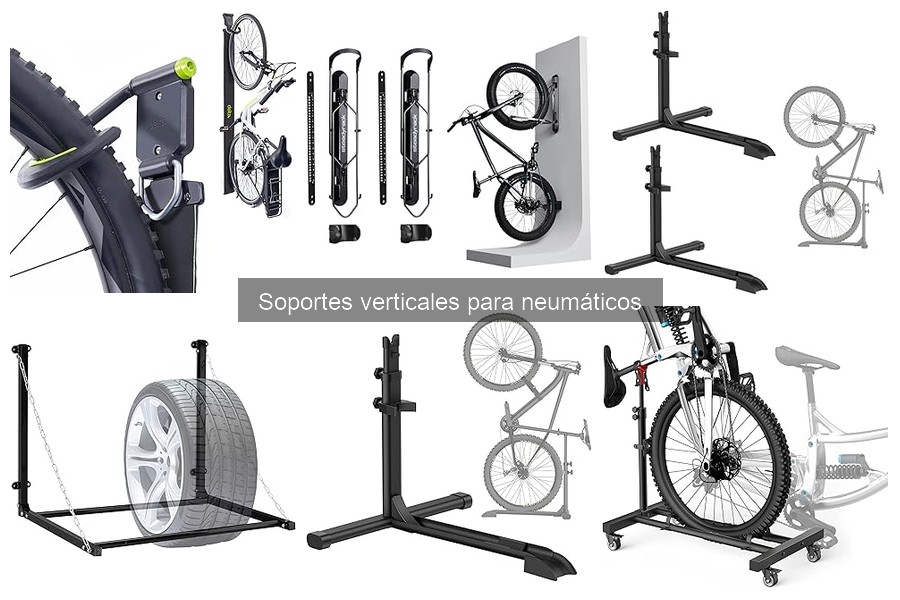 Cómo instalar un soporte vertical para neumáticos fácilmente