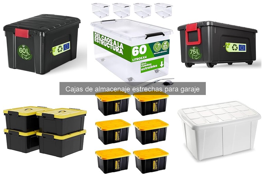 Cómo limpiar y mantener cajas de almacenaje estrechas