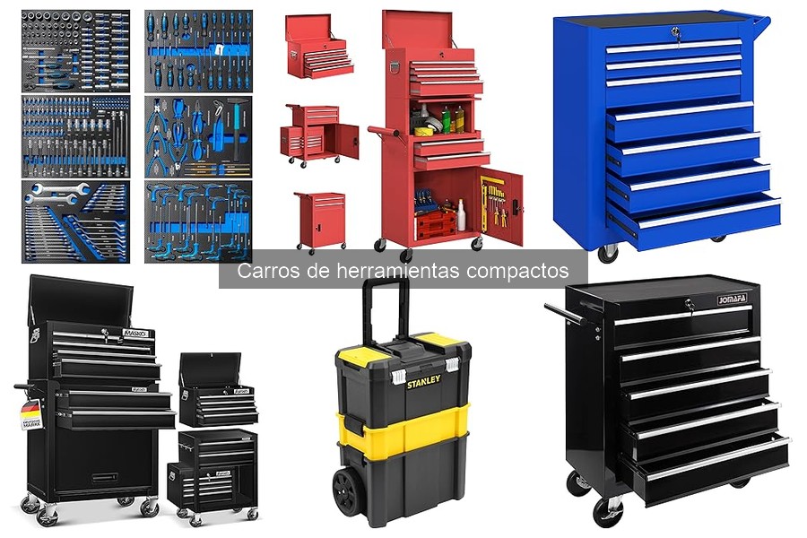 Cómo Mantener Carros de Herramientas Compactos Eficientemente