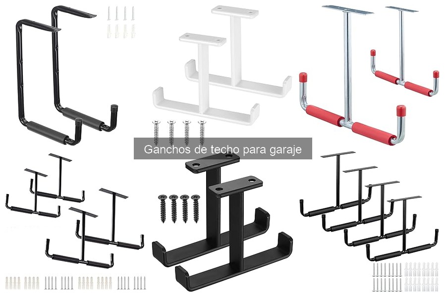 Cómo mantener ganchos de techo para garaje en buen estado