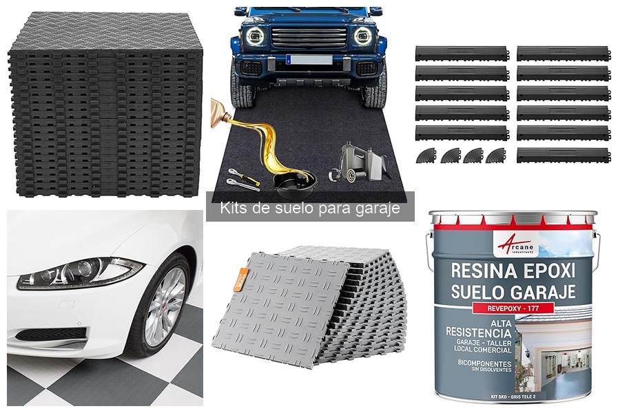 Cómo mantener los kits de suelo para garaje en perfecto estado