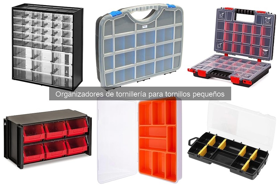 Cómo mantener organizadores de tornillería en perfecto estado