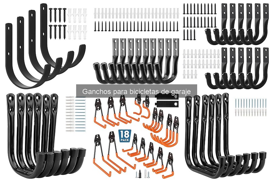 Cómo mantener tus ganchos para bicicletas en el garaje