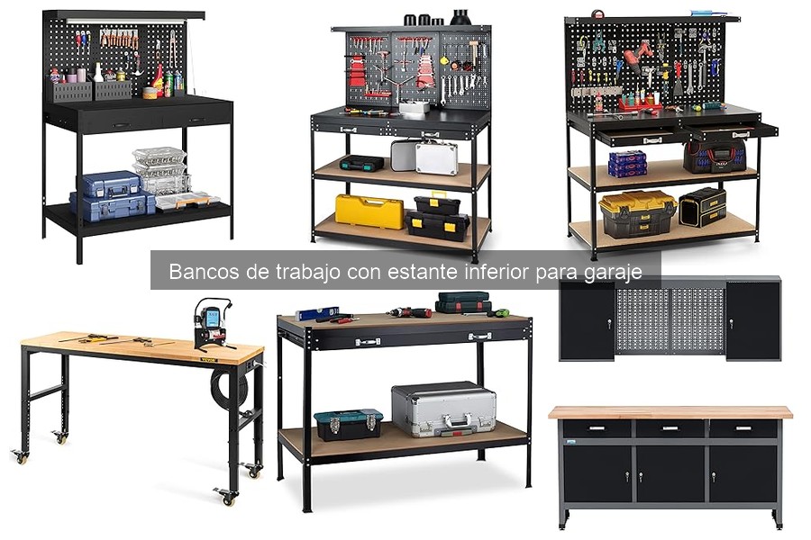 Cómo mantener un banco de trabajo con estante inferior