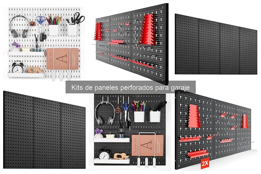 Cómo mantener un kit de paneles perforados en buen estado