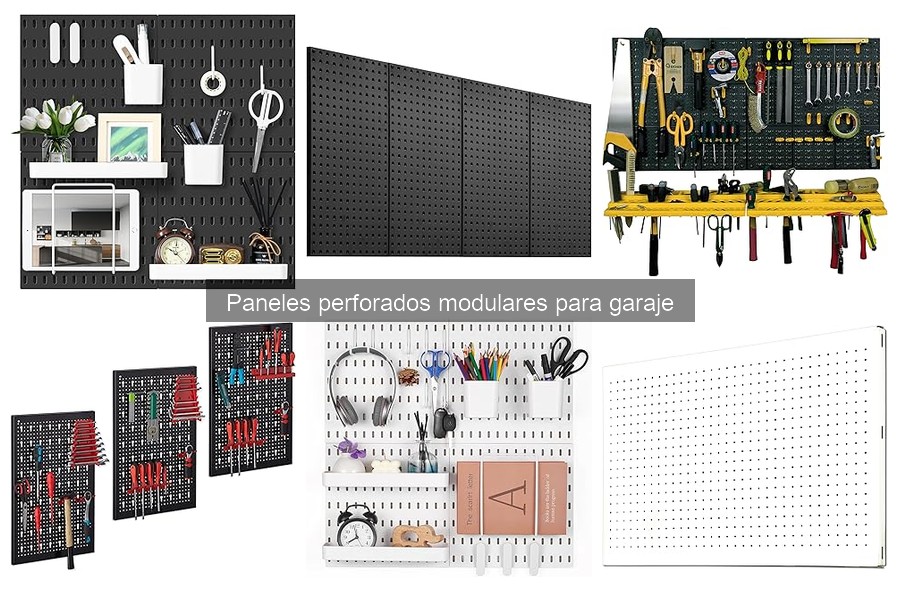 Cómo maximizar el espacio con paneles perforados modulares