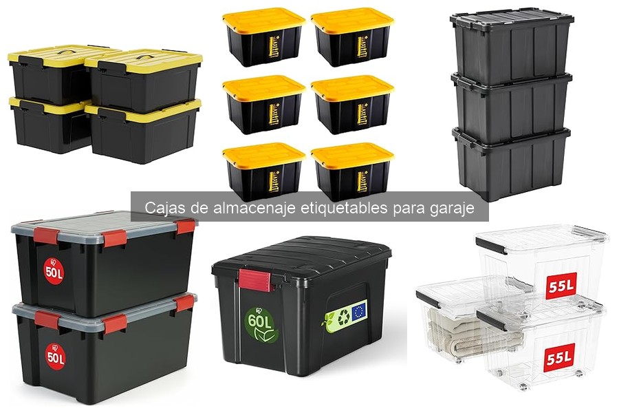 Cómo usar cajas de almacenaje etiquetables en bricolaje