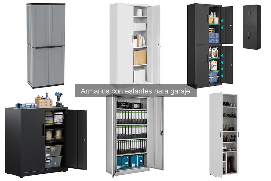 Comparativa: Armarios de madera vs metal para garaje