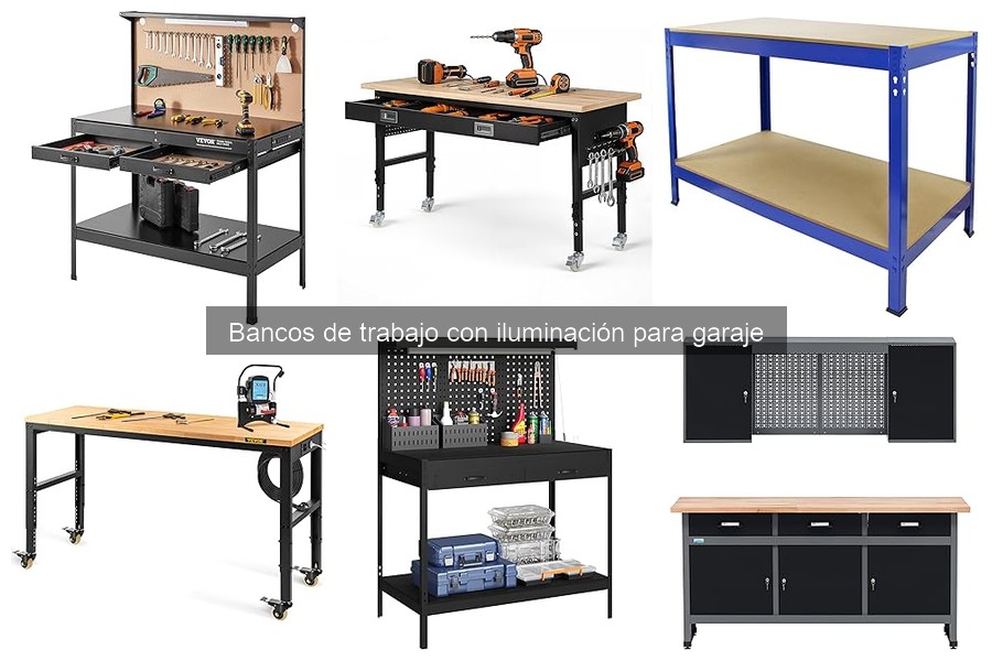 Comparativa: Bancos de Trabajo con Iluminación LED vs Fluorescentes