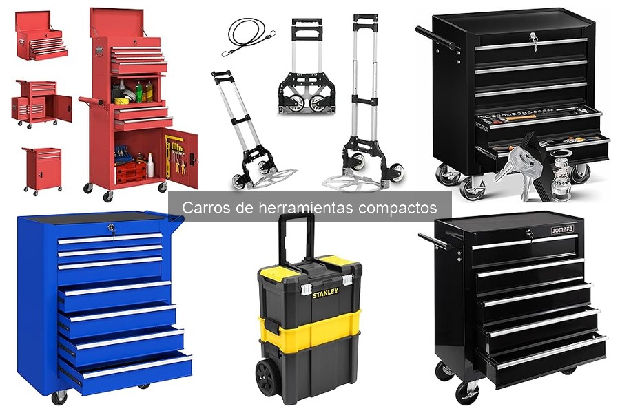 Comparativa: Carros de herramientas compactos vs. tradicionales
