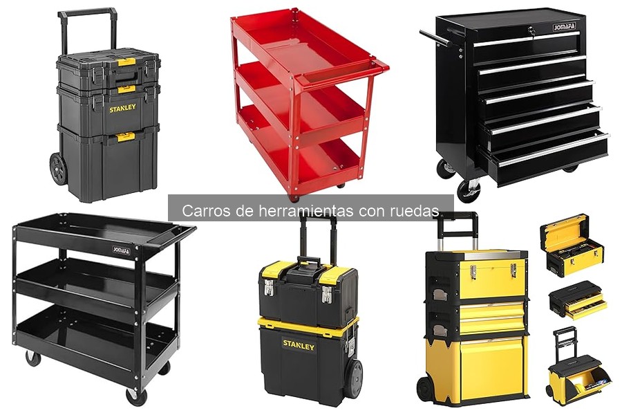 Comparativa de Carros de Herramientas con Ruedas: Mejores Opciones