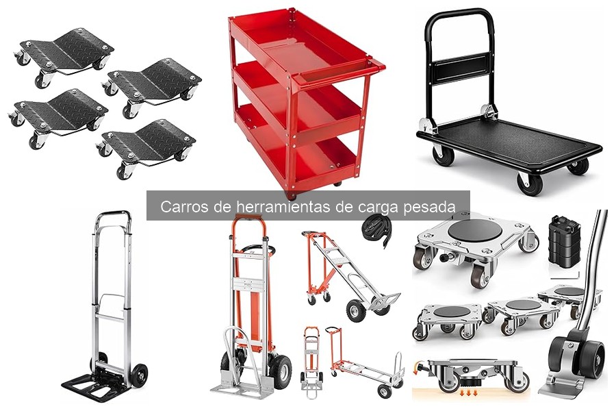 Comparativa de Carros de Herramientas de Carga Pesada