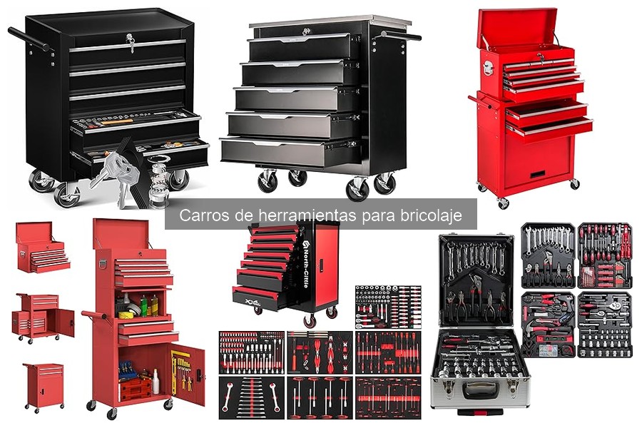 Comparativa de Carros de Herramientas: HOMCOM vs tectake