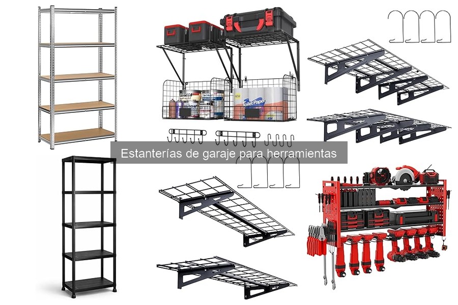Comparativa de Estanterías de Garaje para Herramientas
