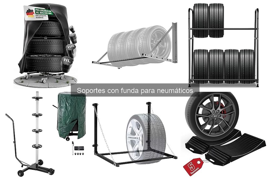Comparativa de los Mejores Soportes con Funda para Neumáticos