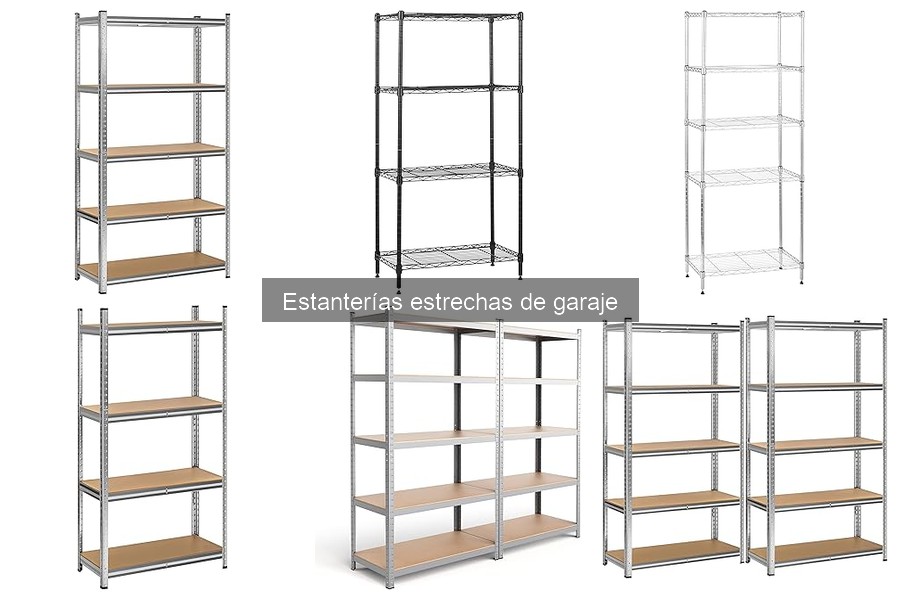 Comparativa de marcas de estanterías estrechas para garaje