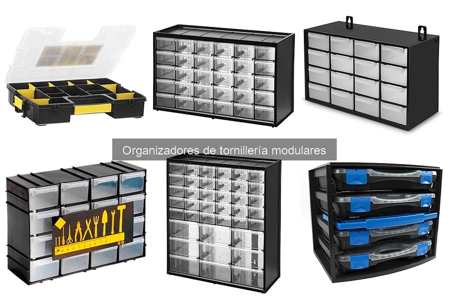 Comparativa de organizadores de tornillería modulares 2023